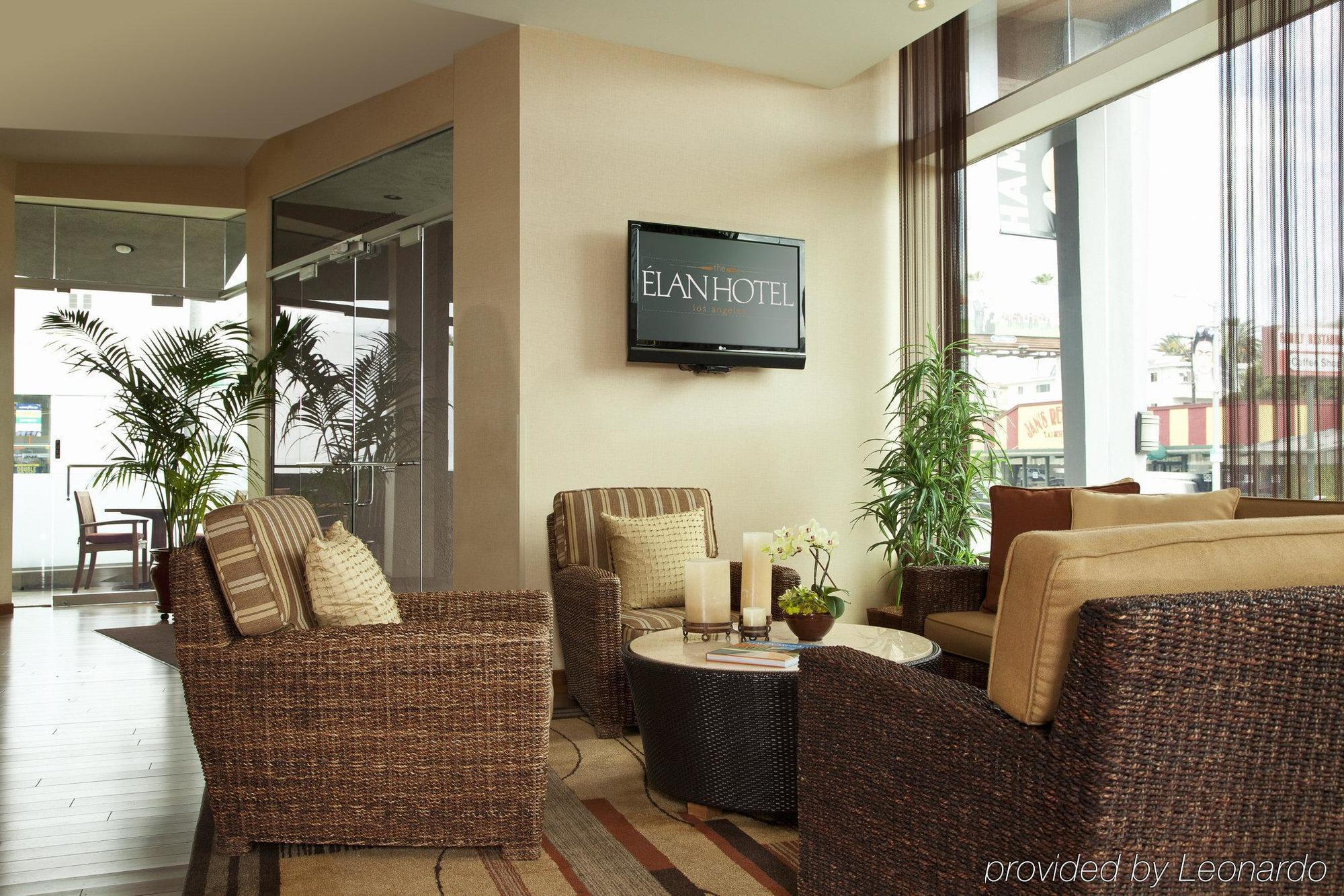 לוס אנג'לס Elan Hotel מראה פנימי תמונה